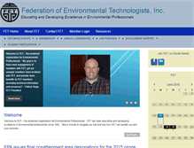 Tablet Screenshot of fetinc.org